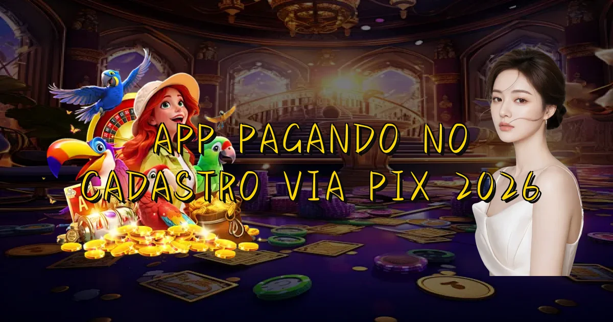 App Pagando No Cadastro Via Pix 2026 Oficial