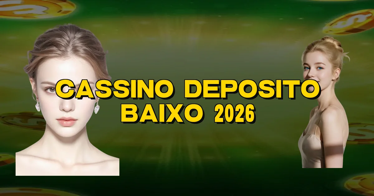 Cassino Deposito Baixo 2026 Oficial