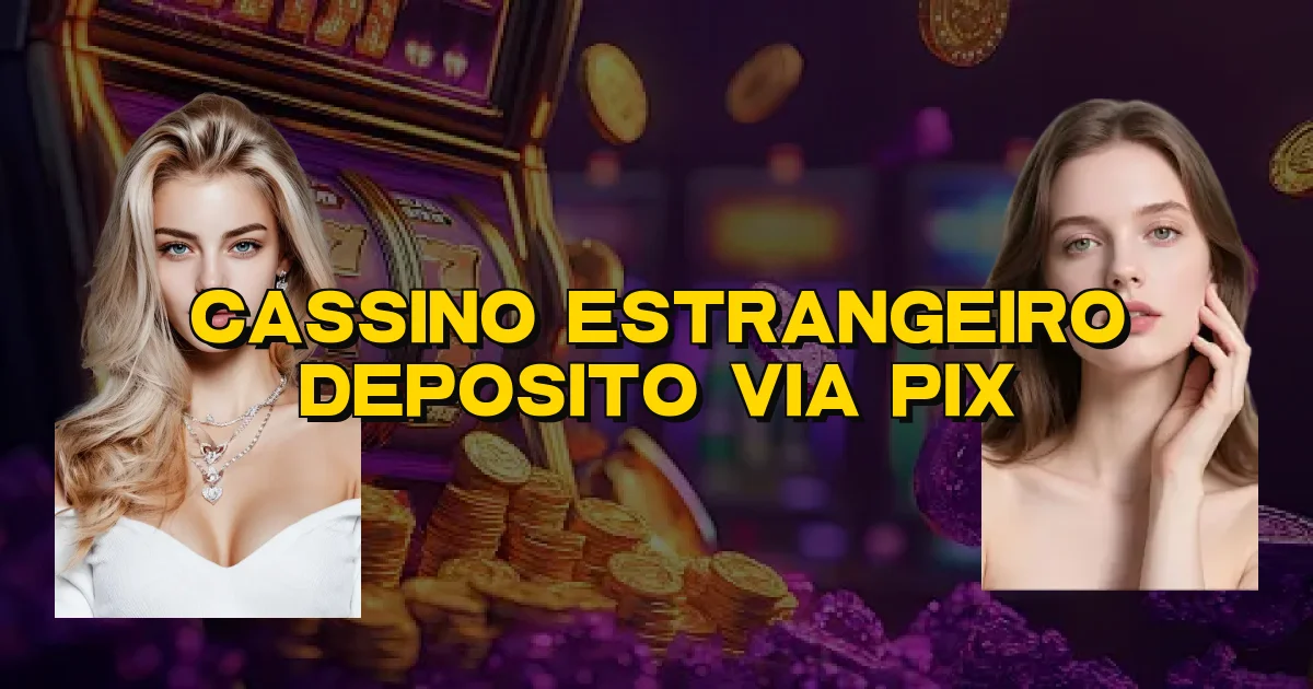 Cassino Estrangeiro Deposito Via Pix Oficial