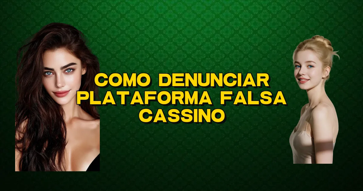 Como Denunciar Plataforma Falsa Cassino Oficial