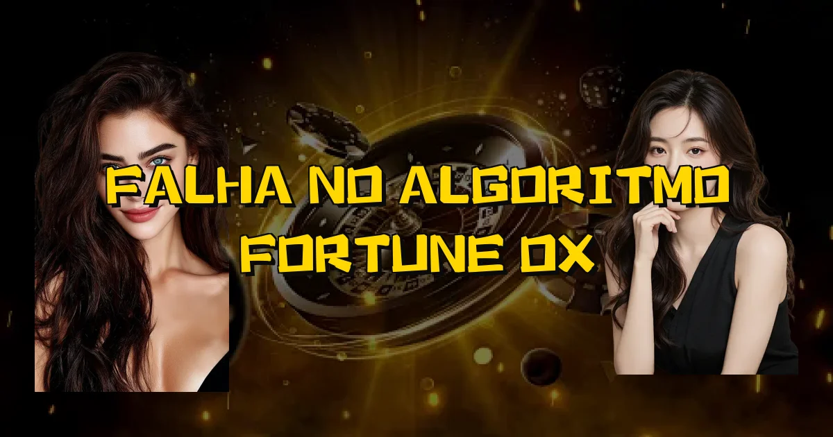 Falha No Algoritmo Fortune Ox Oficial