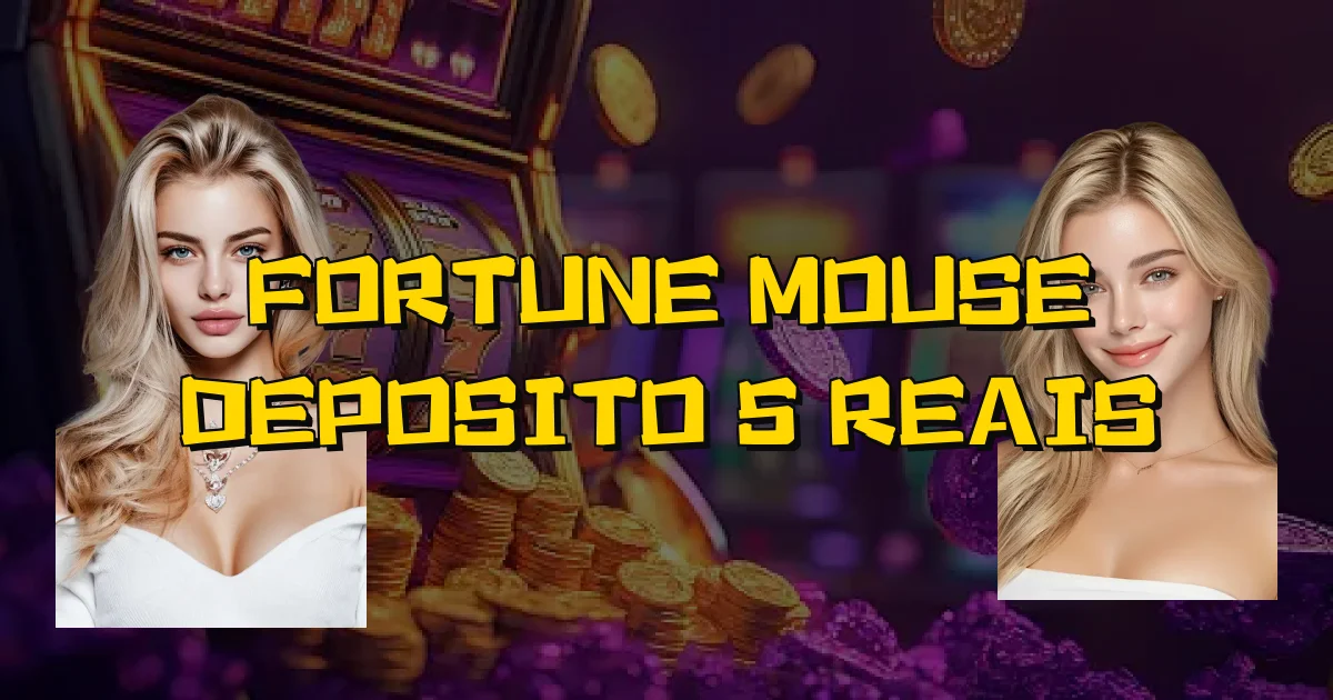 Fortune Mouse Deposito 5 Reais Oficial