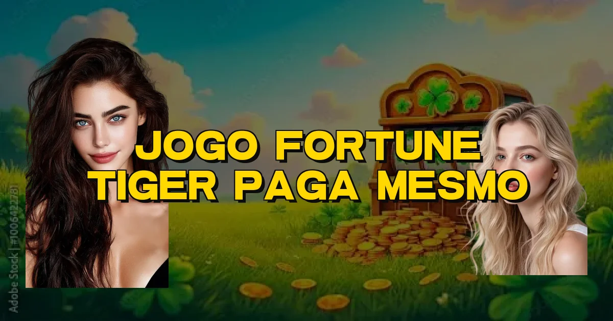 Jogo Fortune Tiger Paga Mesmo Oficial