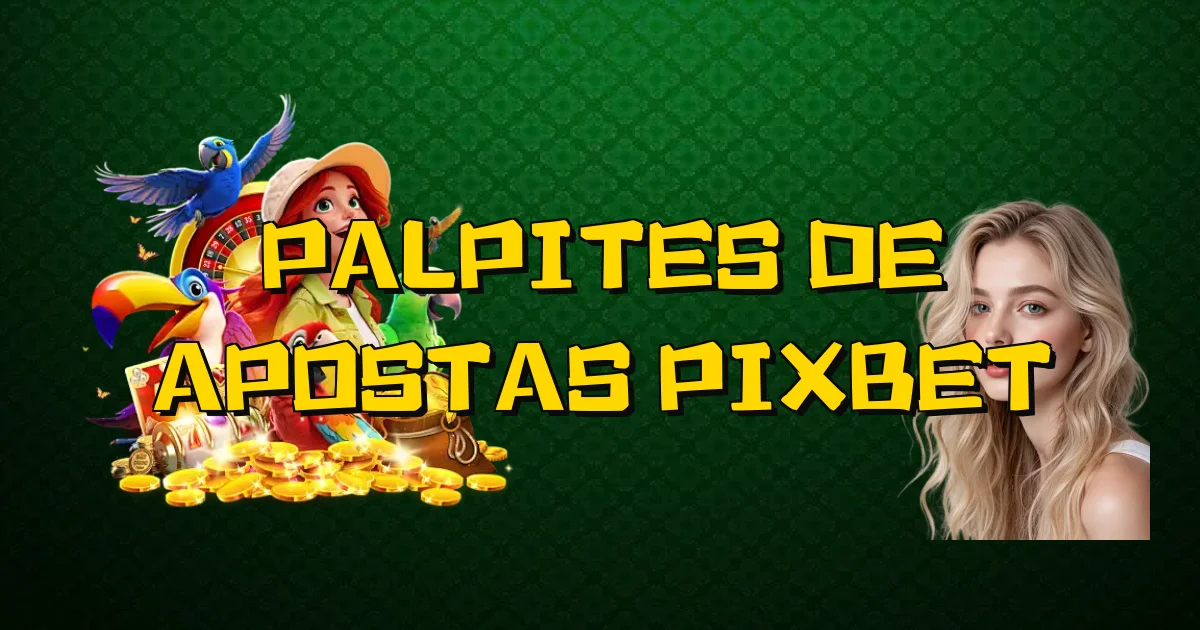 Palpites De Apostas Pixbet Oficial
